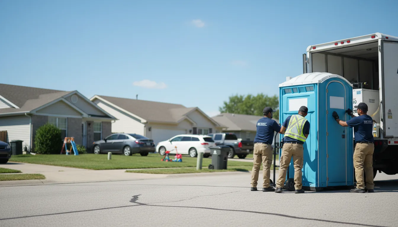 Standard Porta Potty Rentals in Camden, MI near me